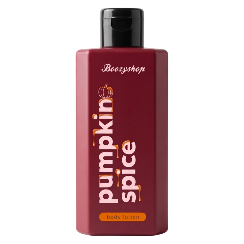 Boozyshop Pumpkin Spice Body Lotion, hydraterende bodylotion met pompoentaart geur