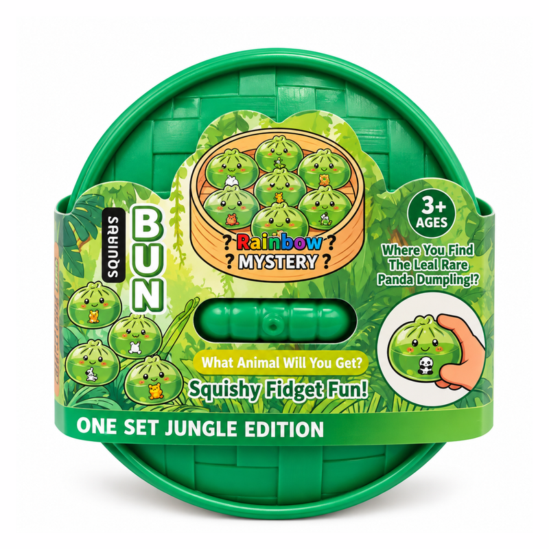 Verpakking van de Mystery Dumpling Jungle Edition