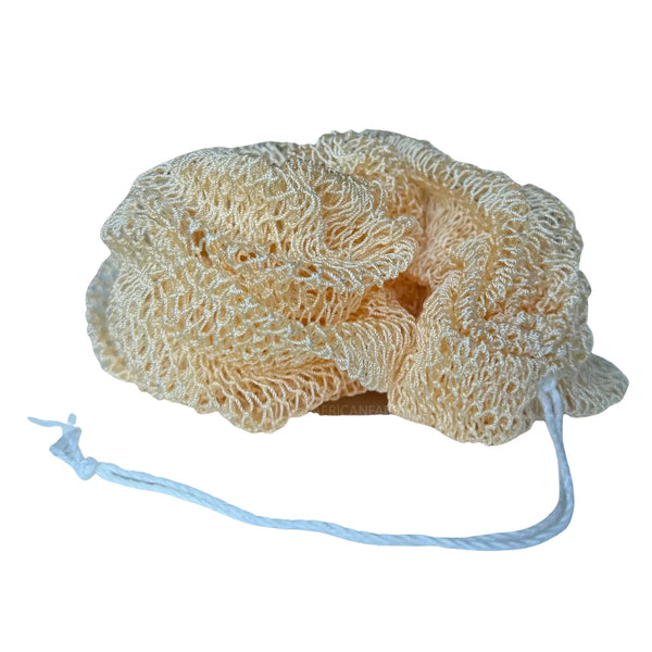 African Fabs African Net Sponge Sapo Ivory