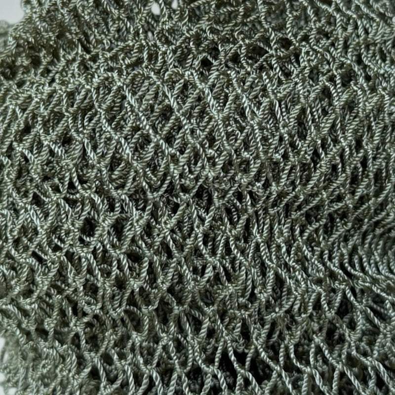 African Fabs African Net Sponge Sapo Olive Green