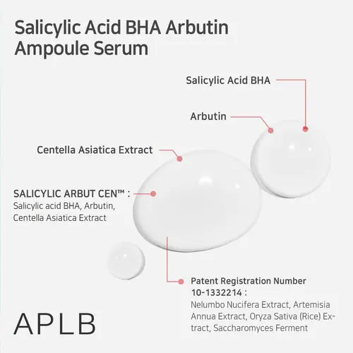 APLB Salicylic Acid BHA Arbutin Ampoule Serum