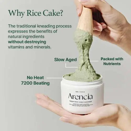 Arencia Fresh Green Rice Mochi Cleanser