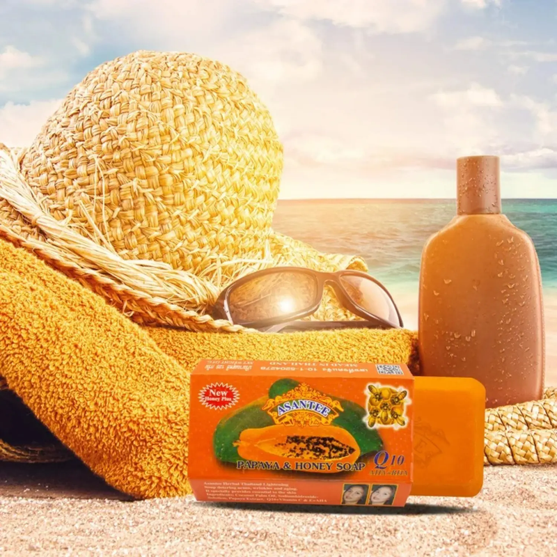 Asantee Papaya & Honey Soap