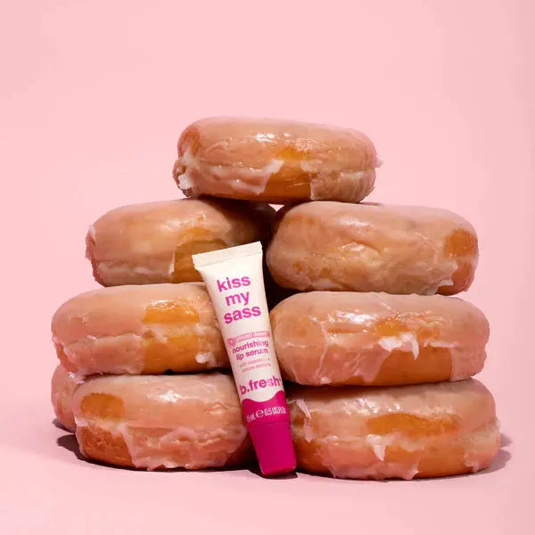 B.fresh Kiss My Sass Lip Serum, voedende lip oil met donut smaak
