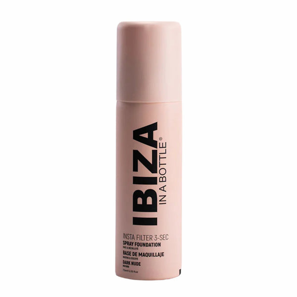 Biovene Ibiza 3 Sec Insta Filter Dark Nude Anti Aging Spray On Face Foundation, op model