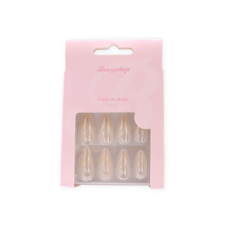 Boozyshop 24 pcs Press On Nails Glazed Donut