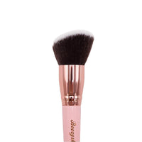 Pink & Rose Gold Angled Blending Brush