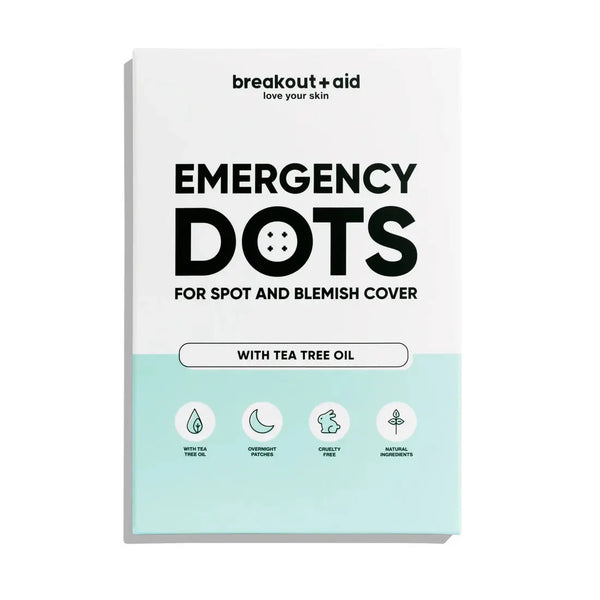 BreakoutAid Emergency Dots For Spots and Blemishes Tea Tree Oil