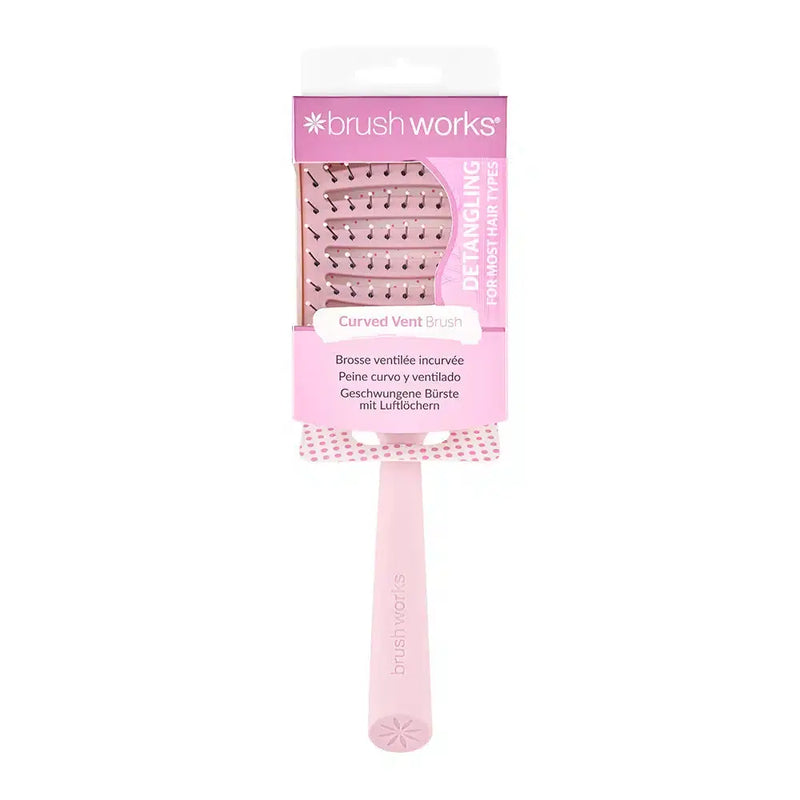 Brushworks Curved Vent Hair Brush