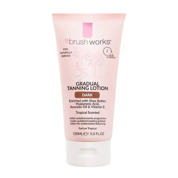 Brushworks Gradual Tanning Lotion Dark