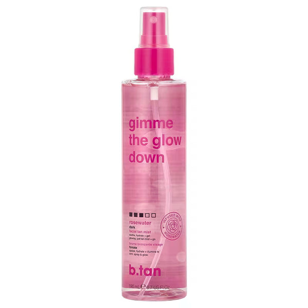 B.tan Gimme The Glow Down Facial Tan Mist