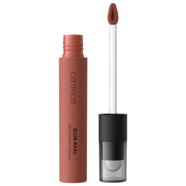 Catrice Blur Real Lip Powder Cream 020 Blushed Reality, liquid lipstick met soft-focus effect