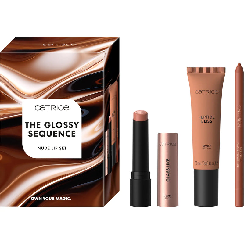 Catrice The Glossy Sequence Nude Lip Set Glossible!