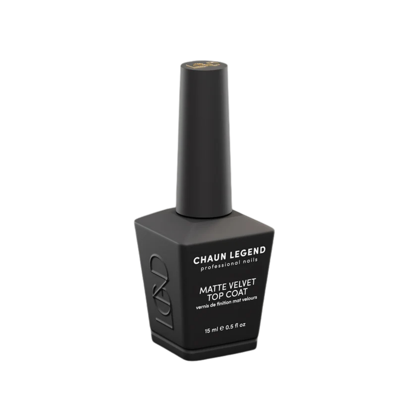 Chaun Legend Velvet Matte Top Coat, gellak topcoat met matte finish