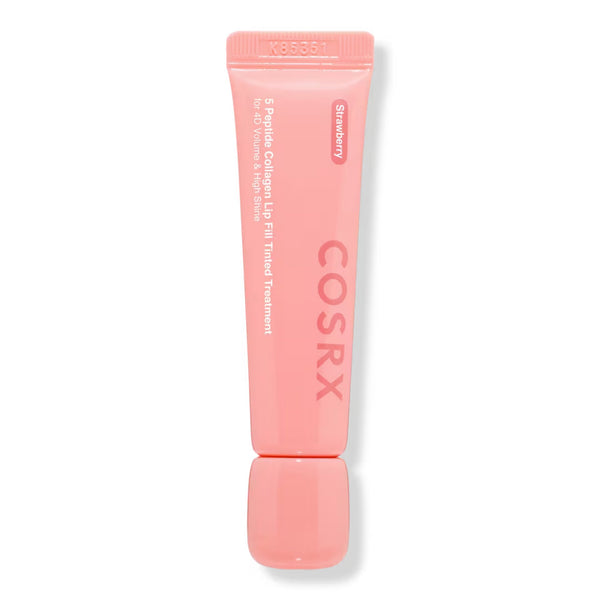 5 Peptide Collagen Lip Fill Tinted Treatment 01 Strawberry