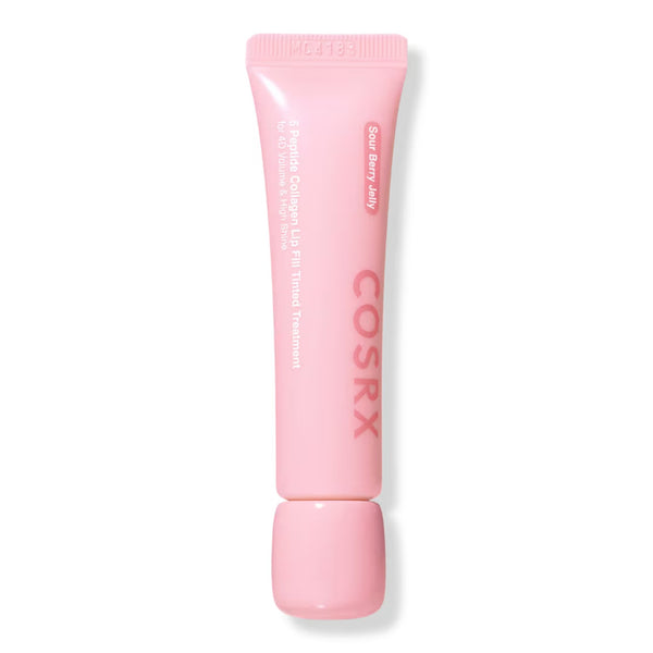 5 Peptide Collagen Lip Fill Tinted Treatment 02 Sour Berry Jelly