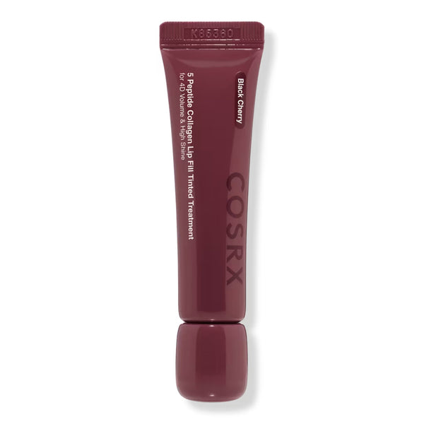 5 Peptide Collagen Lip Fill Tinted Treatment 07 Black Cherry