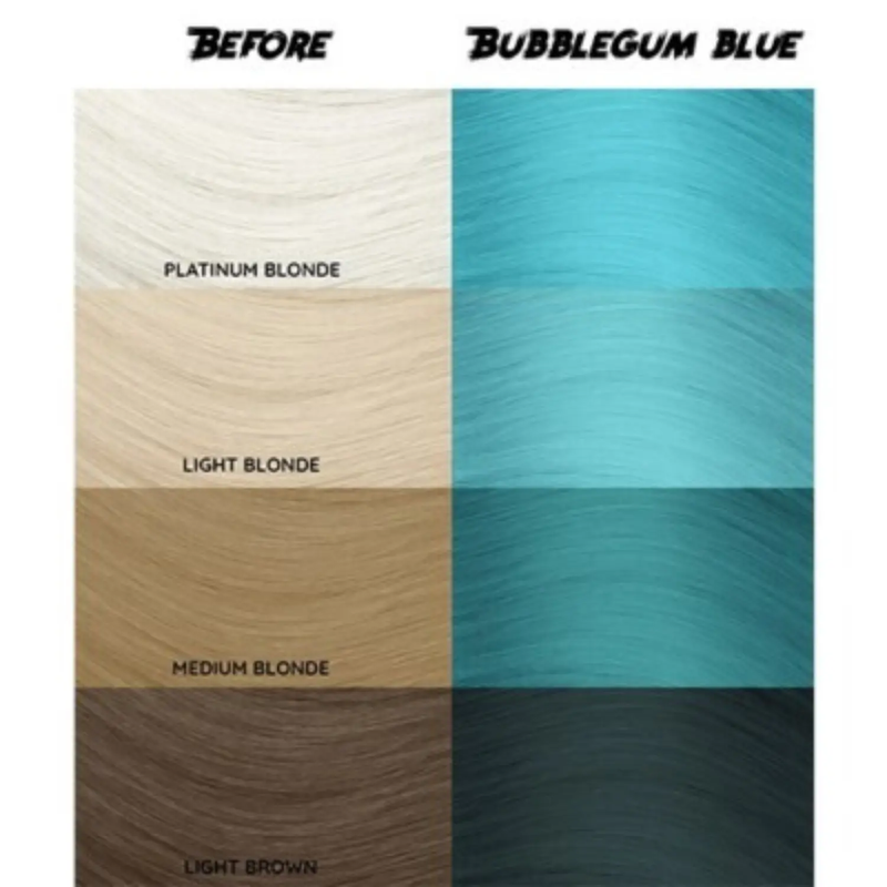 Crazy Color 63 Bubblegum Blue