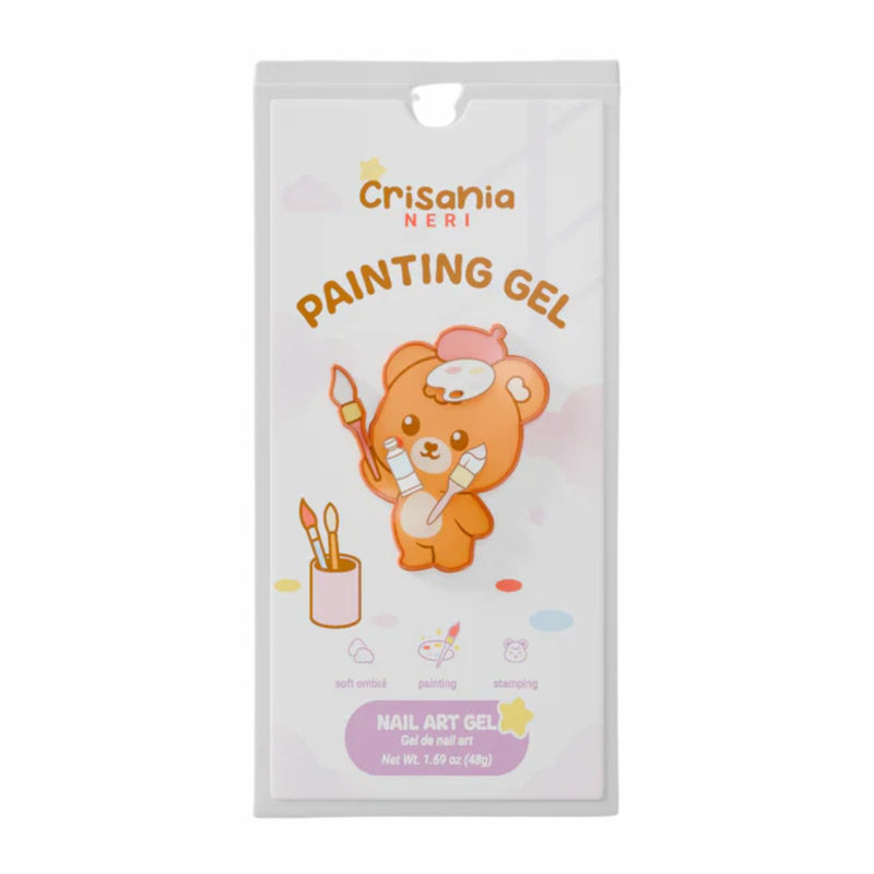 Crisania Neri Painting Gel Palette met 24 kleuren painting gel voor nail art