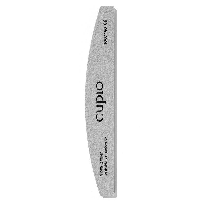 Cupio Buffer File Super Lasting 100/150, dubbelzijdige nagelvijl voor kunstnagels