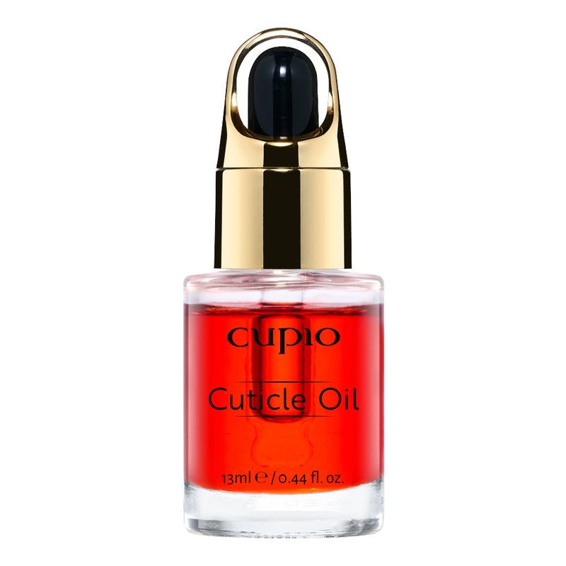 Cupio Cuticle Oil With Dropper Strawberry, nagelriemolie met pipet en aardbeiengeur