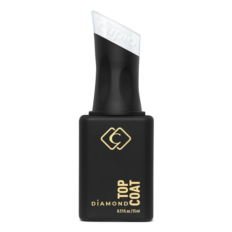 Cupio Diamond Top Coat, no-wipe gellak topcoat met hoogglans finish