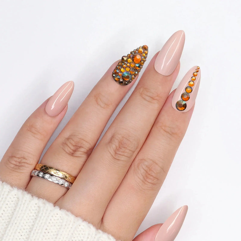 Daily Charme Twinkle Twinkle Rhinestone Amber Glow