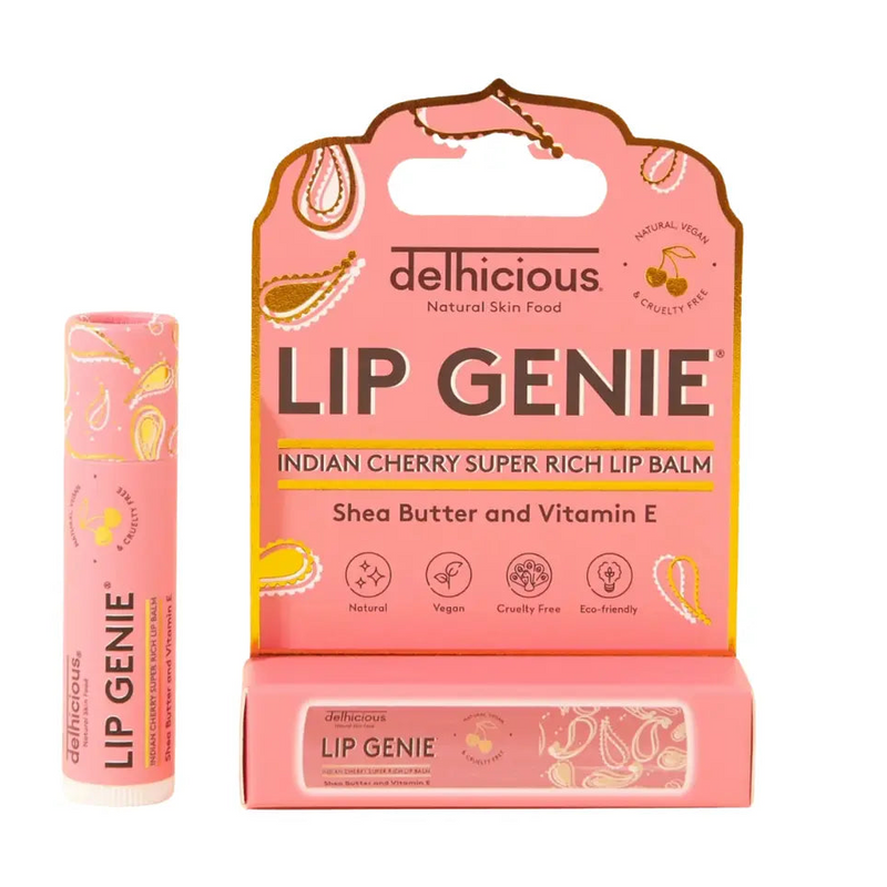 Delhicious Lip Genie Indian Cherry Super Rich Lip Balm