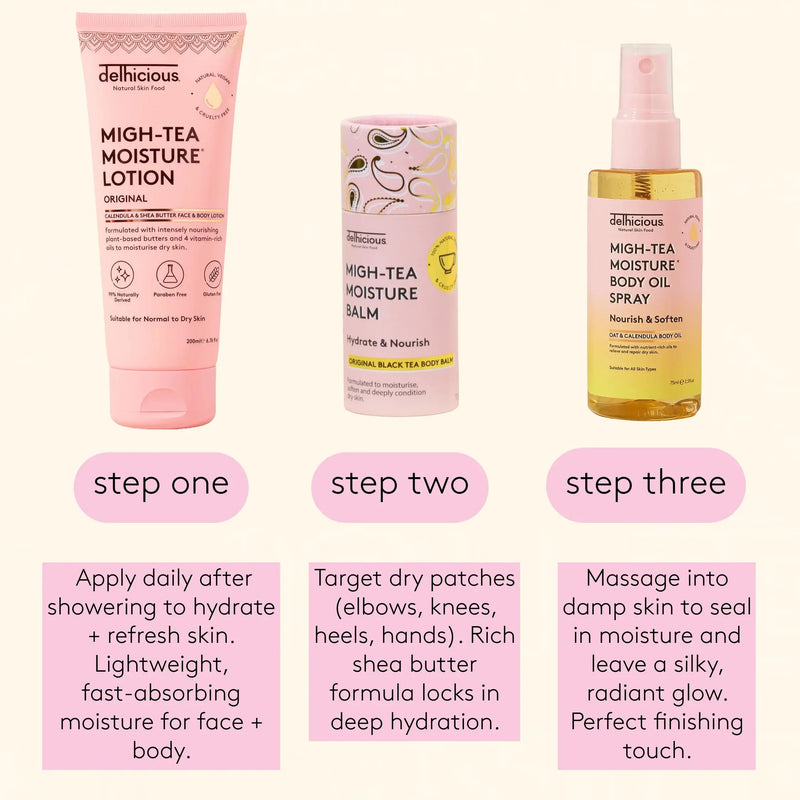 Delhicious Migh-Tea Moisture Face & Body Daily Lotion