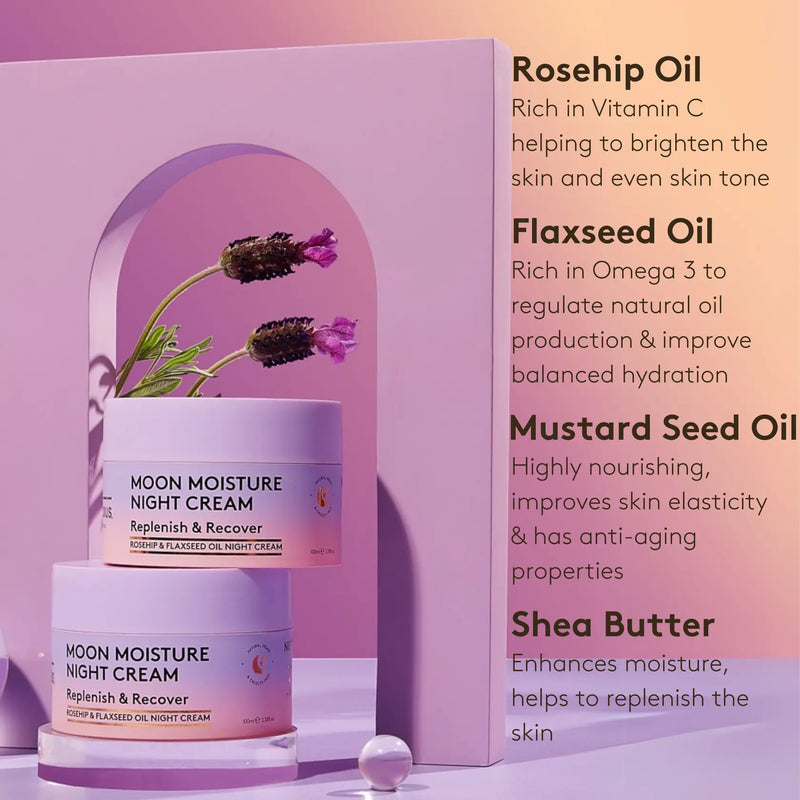 Delhicious Moon Moisture Nourishing Night Cream