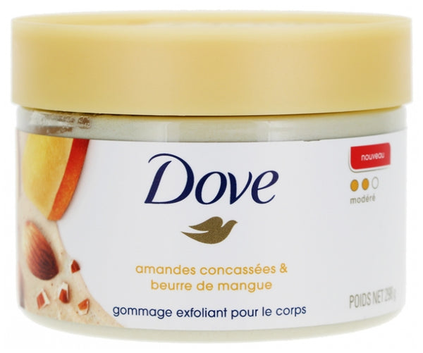 Dove Exfoliating Body Polish Scrub Crushed Almond & Mango Butter