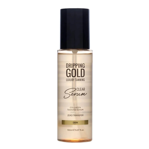 Dripping Gold Luxury Tanning Clear Serum Dark
