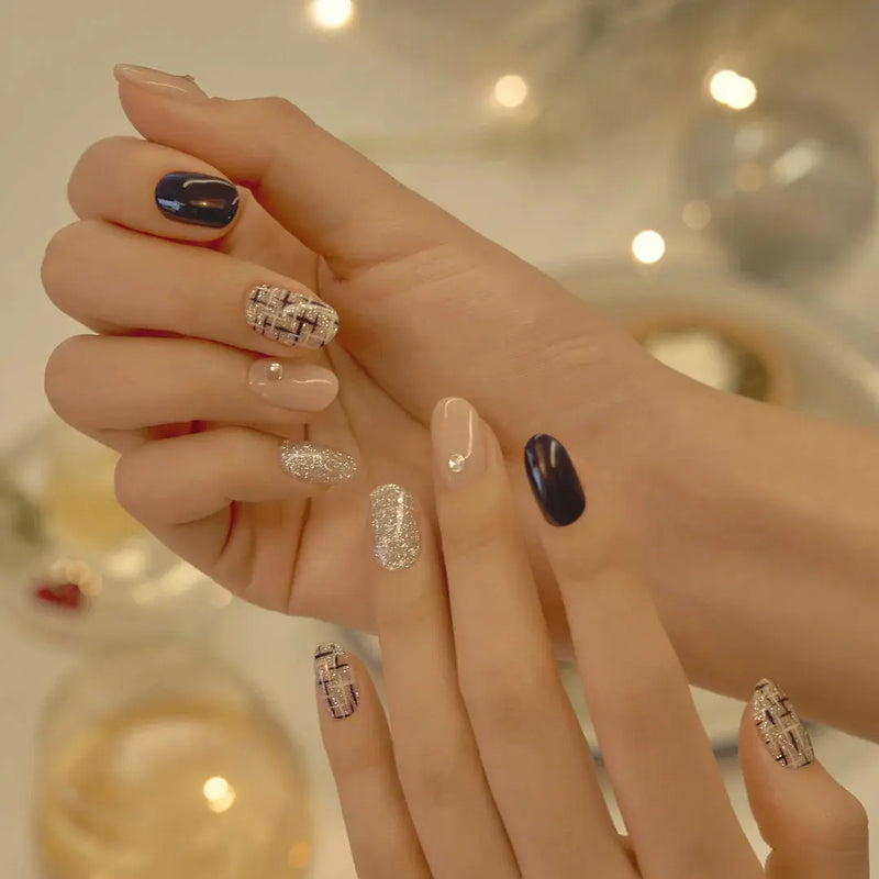 Edgeu Nail Strips Formal Tweed