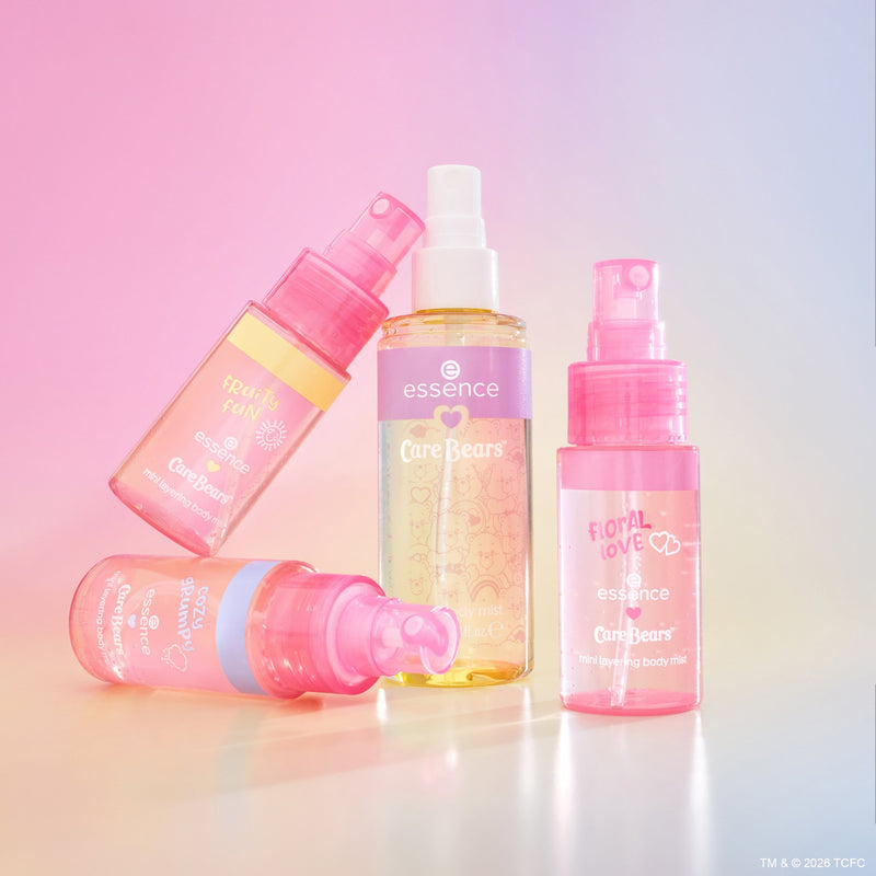 Essence Care Bears Mini Layering Body Mist 01 Cozy Grumpy