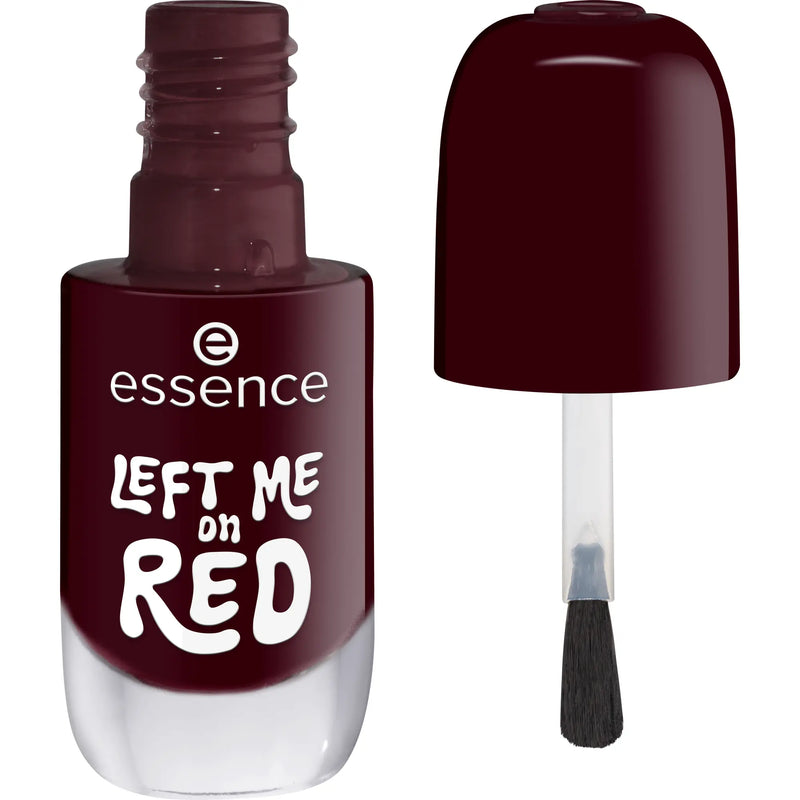 Essence Gel Nail Polish 12 Left Me On Red