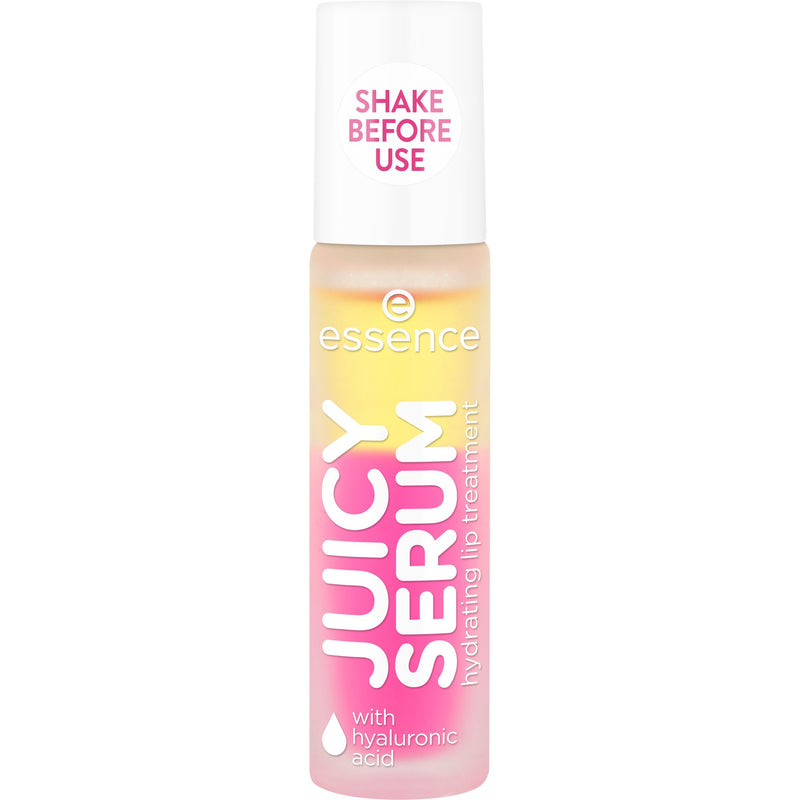 Essence Juicy Serum Hydrating Lip Treatment 01 Raspberry, hydraterende liptreatment met roll-on applicator