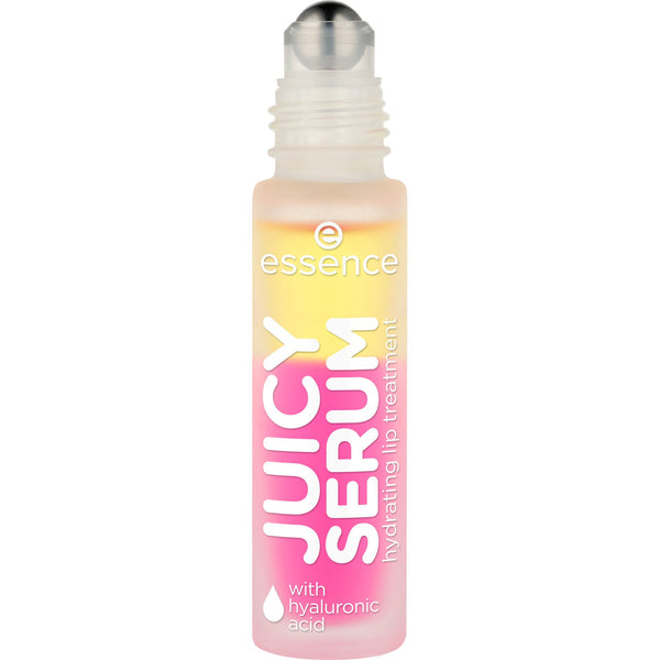 Essence Juicy Serum Hydrating Lip Treatment 01 Raspberry, hydraterende liptreatment met roll-on applicator