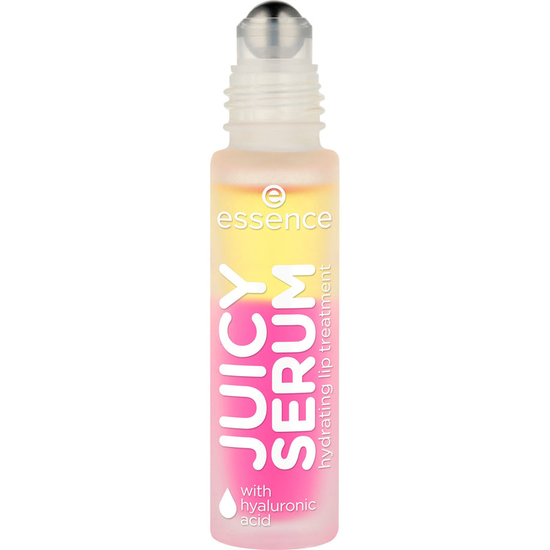 Essence Juicy Serum Hydrating Lip Treatment 01 Raspberry, hydraterende liptreatment met roll-on applicator