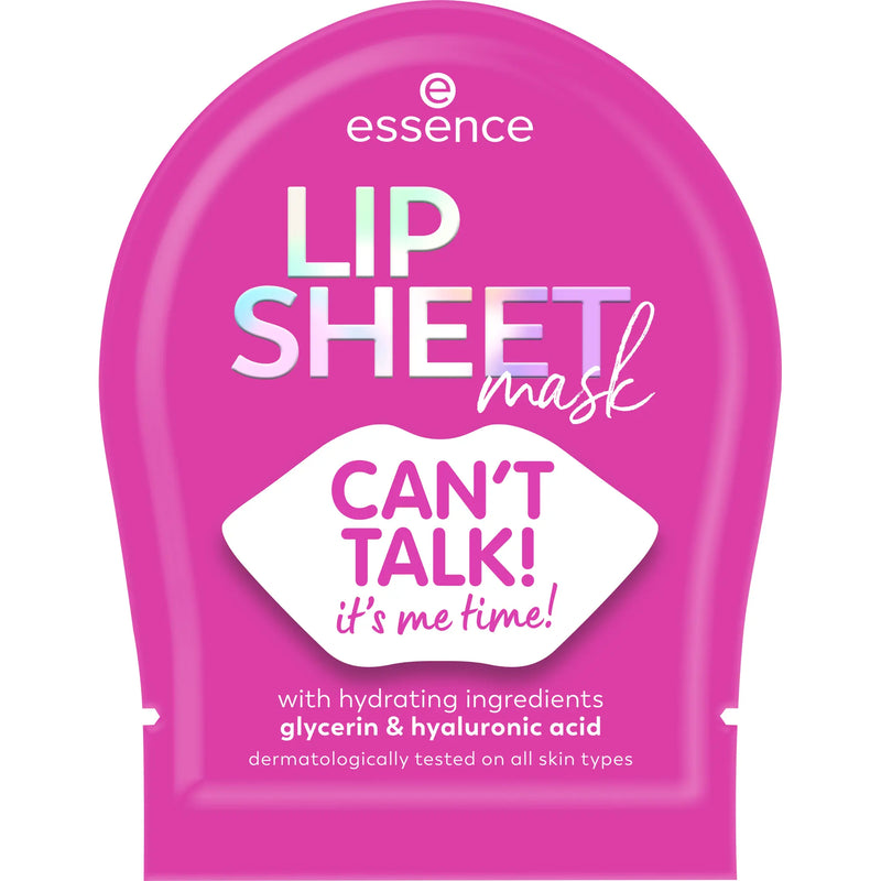 Essence Lip Sheet Mask 01 Can't Talk, It's Me Time!