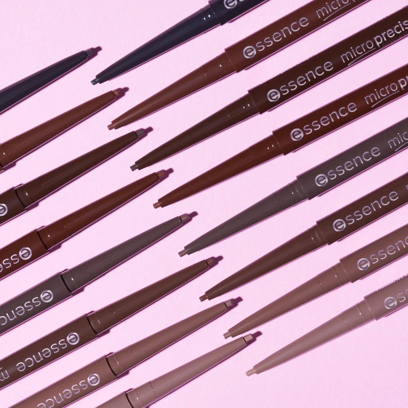 Essence Micro Precise Brow Pencil 02 Taupe, wenkbrauwpotlood met spooliebrushje, foto 5 van 5