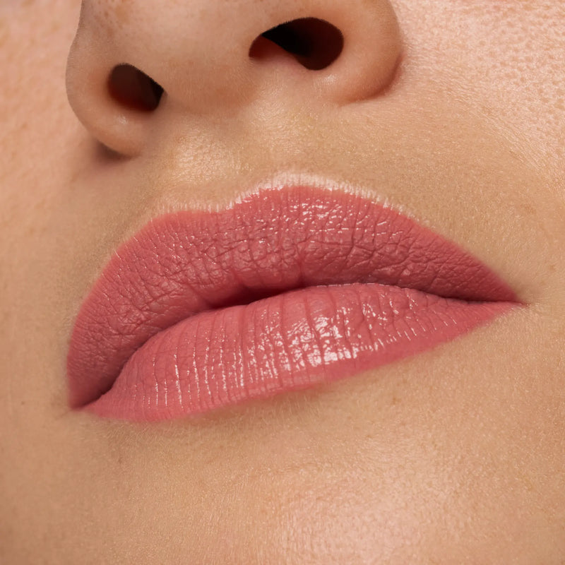 Essence Satin Glow Luminous Shine Lipstick 02 Blushin It