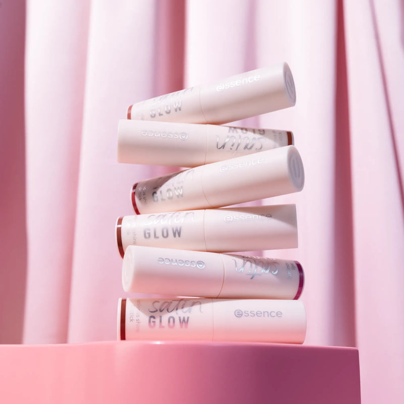 Essence Satin Glow Luminous Shine Lipstick 03 Rose And Shine