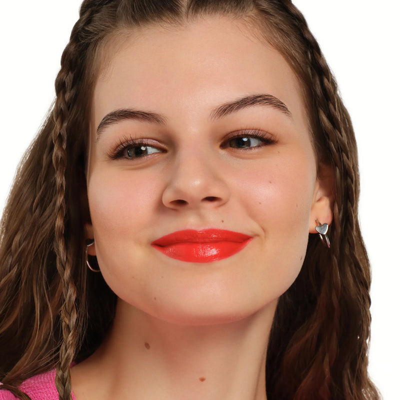 Essence Satin Glow Luminous Shine Lipstick 07 Coral It A Day