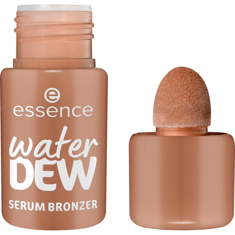 Essence Water Dew Serum Bronzer 20 Honey Tan, liquid bronzer met dewy finish