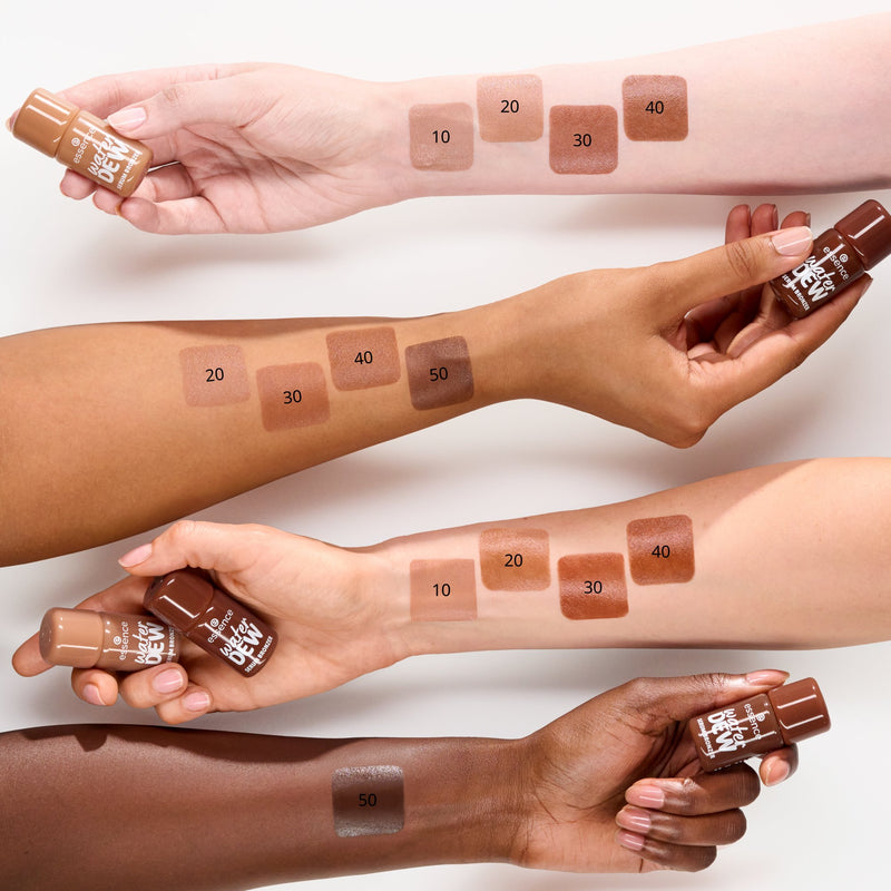 Essence Water Dew Serum Bronzer 40 Deep Beam, liquid bronzer voor een sunkissed glow, foto 3 van 5