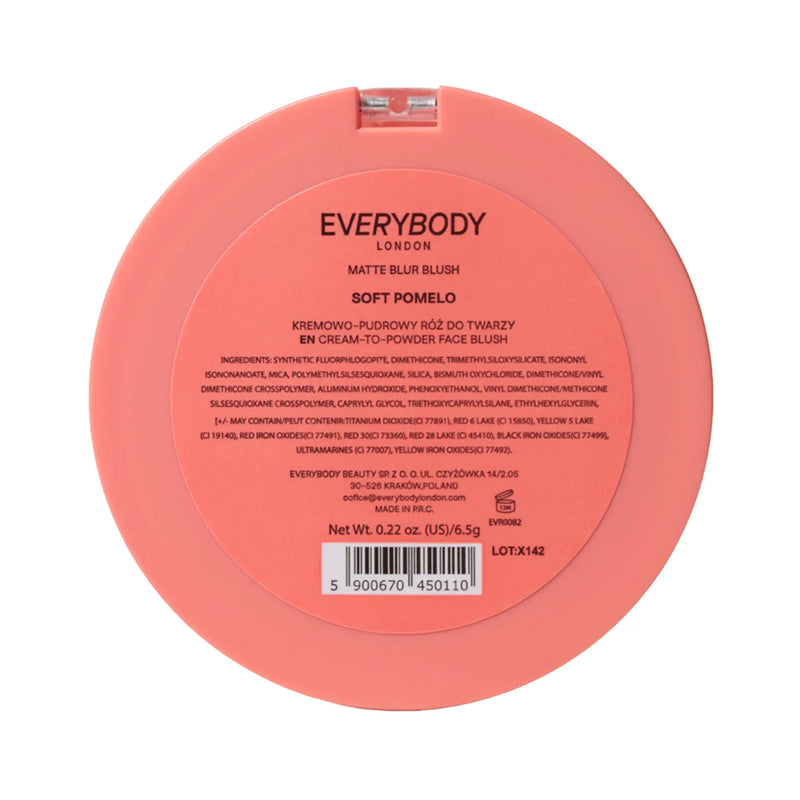 Everybody London Matte Blur Blush Soft Pomelo