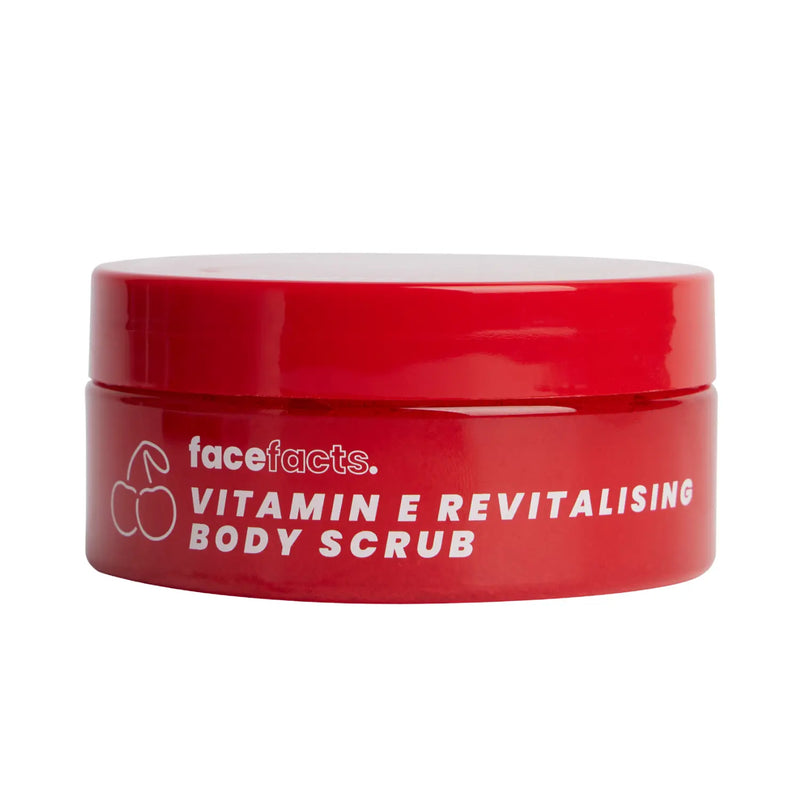Face Facts Cherry Bliss Vitamin E Revitalising Body Scrub