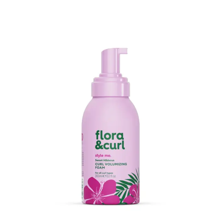 Flora & Curl Curl Volumizing Foam Sweet Hibiscus