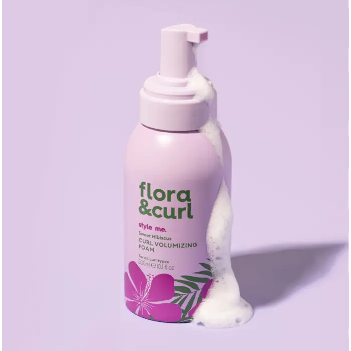 Flora & Curl Curl Volumizing Foam Sweet Hibiscus