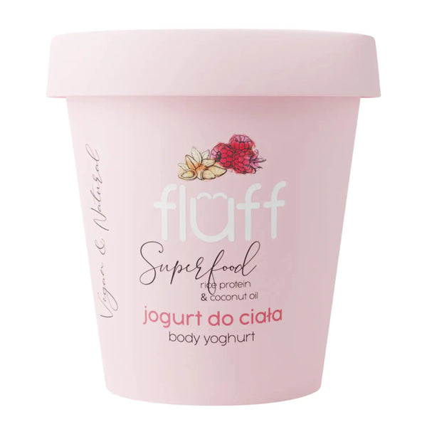 Fluff Body Yoghurt Raspberries & Almonds
